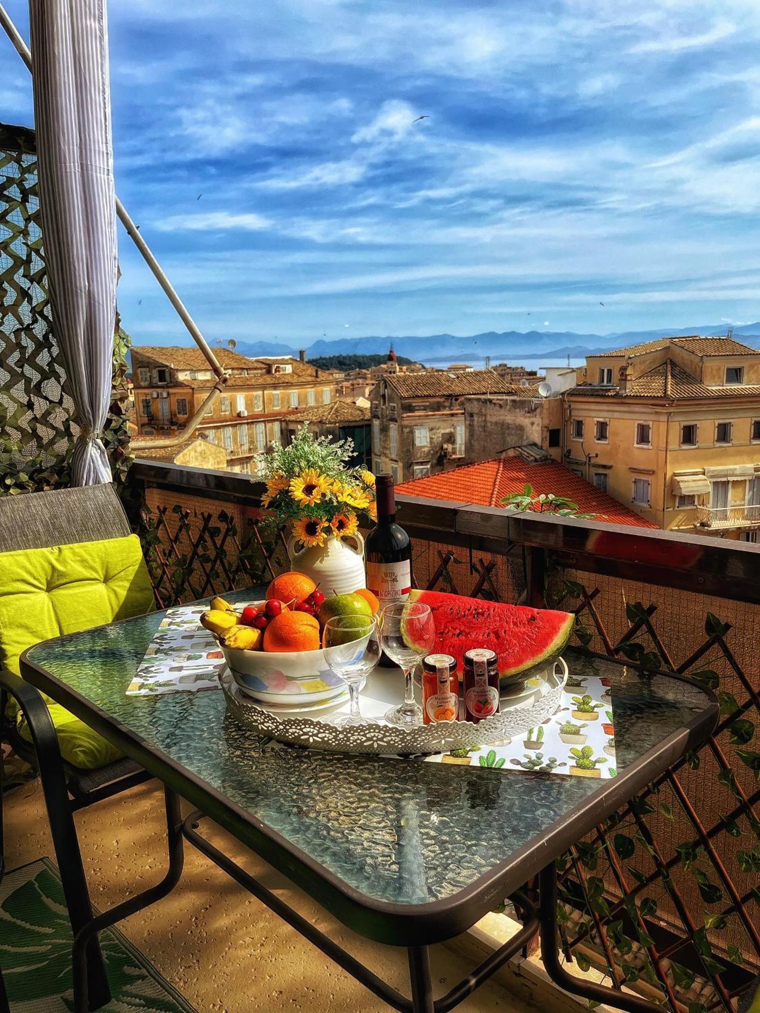 Corfu Panoramic View All The City Extérieur photo